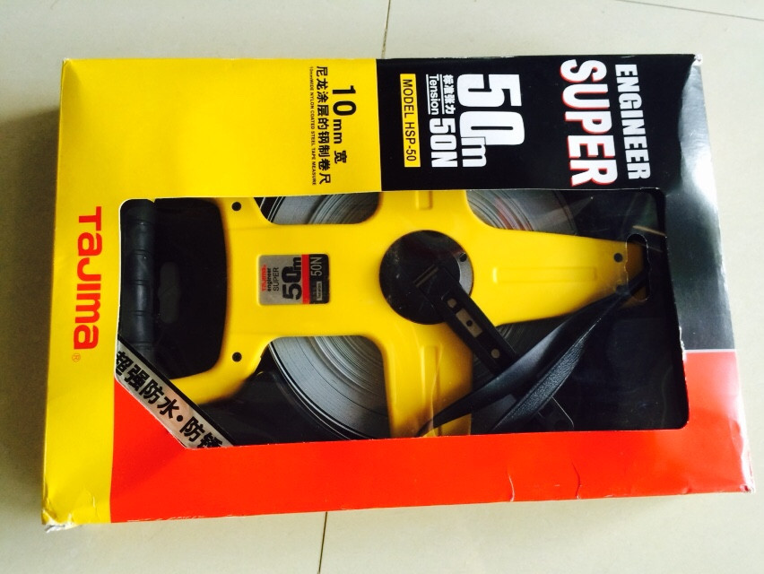 Thước thép bọc nhựa Tajima 50m