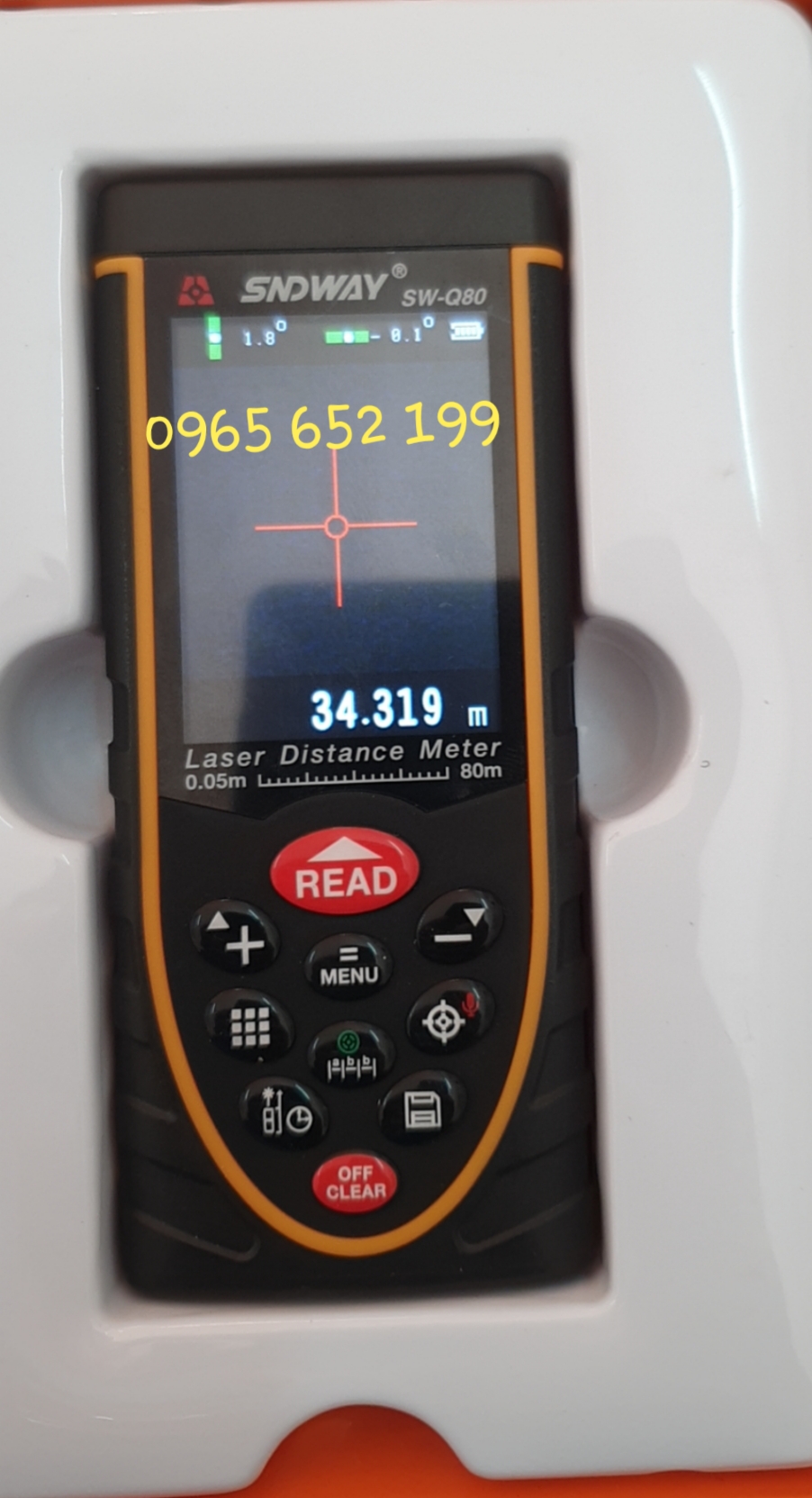 Máy đo khoảng cách Sndway gắn cemare SW-Q80